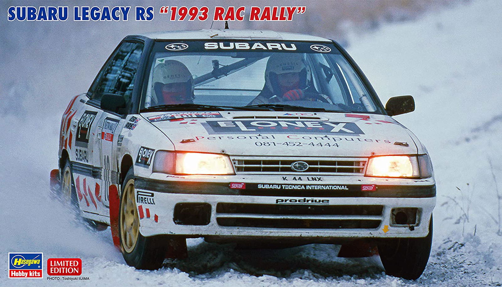 Hasegawa Subaru Legacy RS `1993 RAC Rally` - BanzaiHobby
