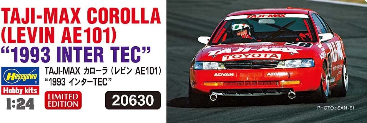 Hasegawa TAJI-MAX Corolla (Levin AE101 `1993 Inter TEC` - BanzaiHobby