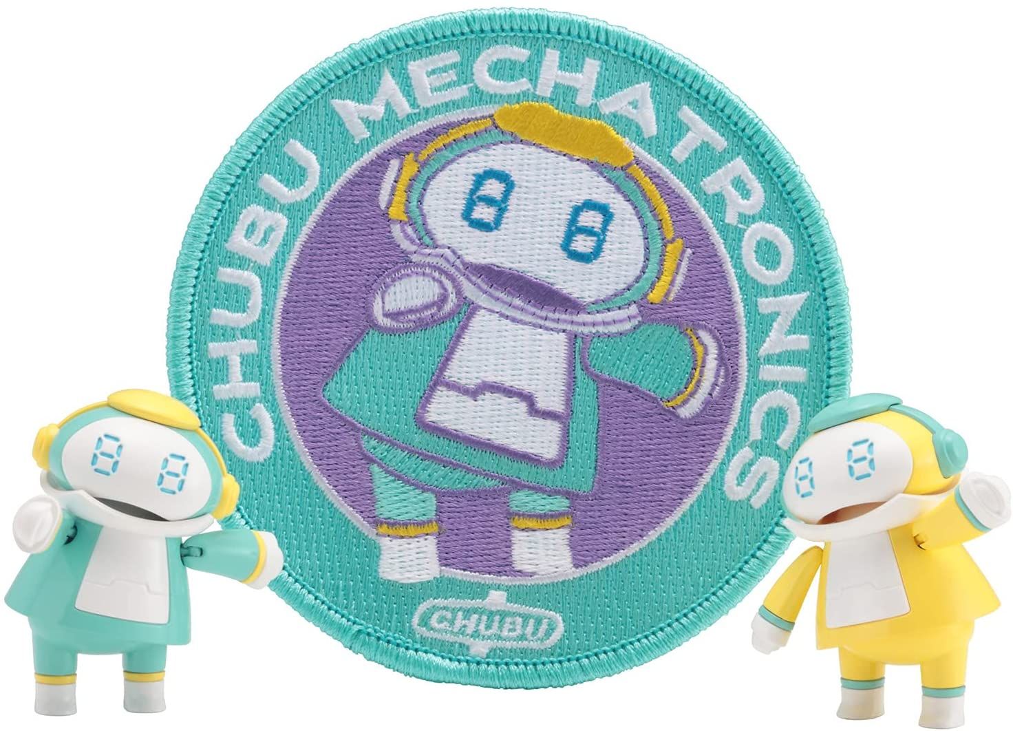 Hasegawa Tiny Mechatro Mate No.04 Emblem Set Olive Green & Lemon Color - BanzaiHobby