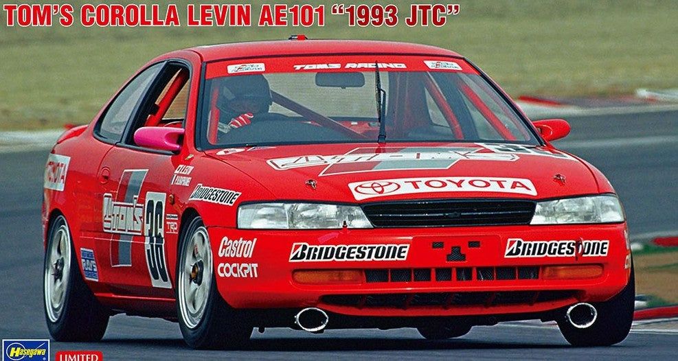 Hasegawa Tom`s Corolla Levin AE101 `1993 JTC` - BanzaiHobby