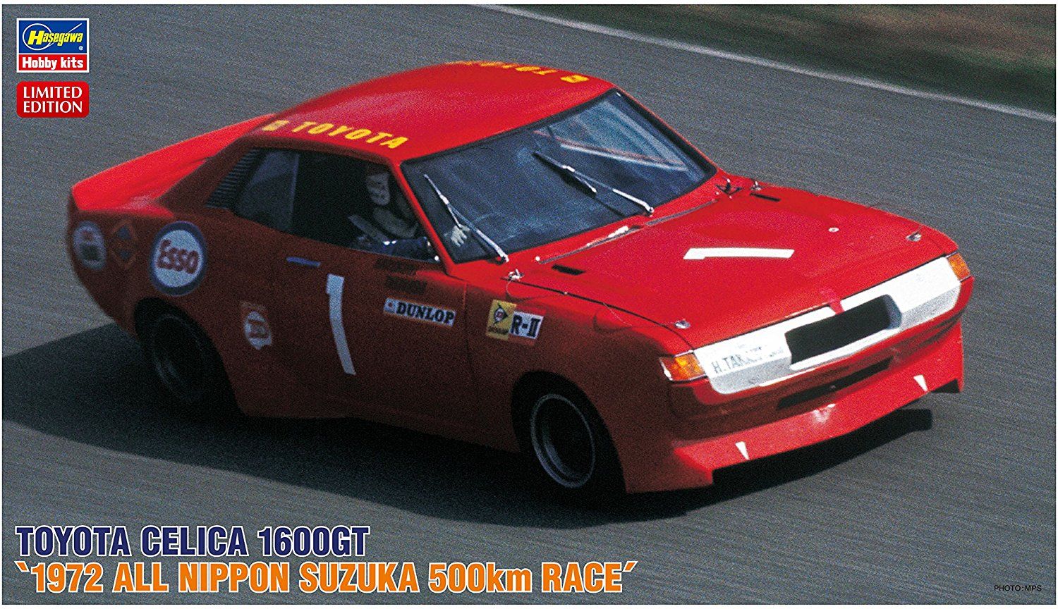 Hasegawa Toyota Celica 1600GT 1972 All Nippon Suzuka 500km Race - BanzaiHobby