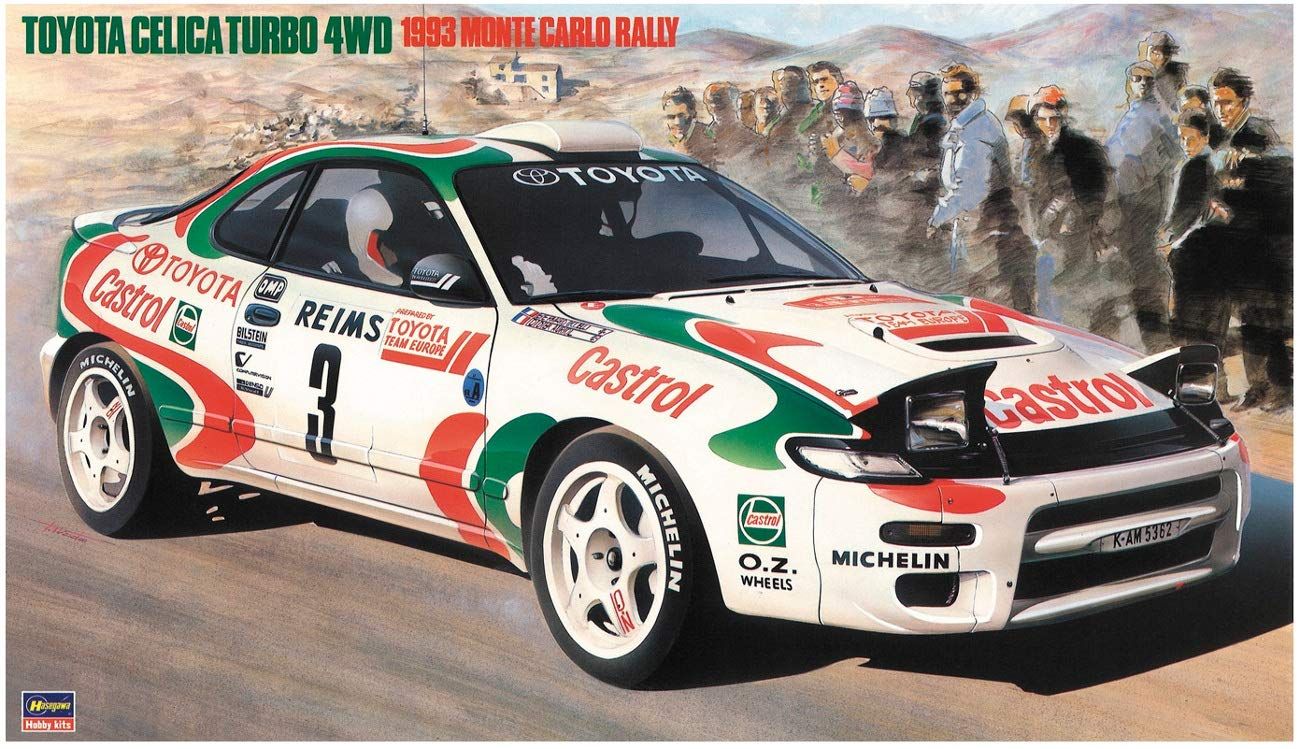 Hasegawa Toyota Celica Turbo 4WD `1993 Monte Carlo Rally` - BanzaiHobby
