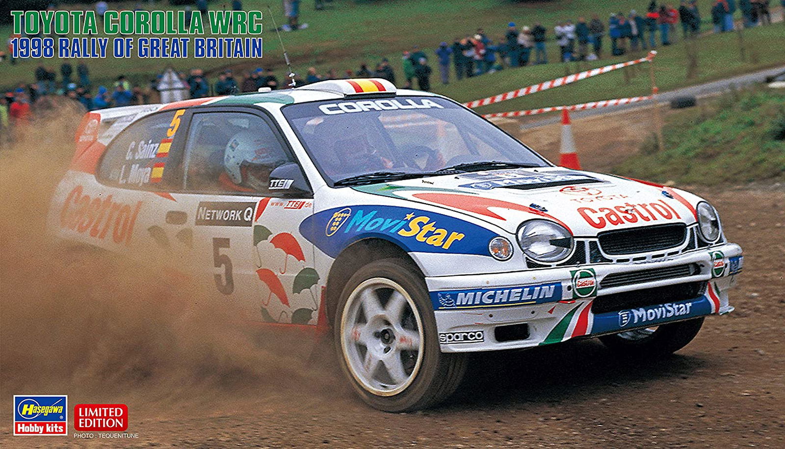 Hasegawa Toyota Corolla WRC `1998 Rally of Great Britain` - BanzaiHobby