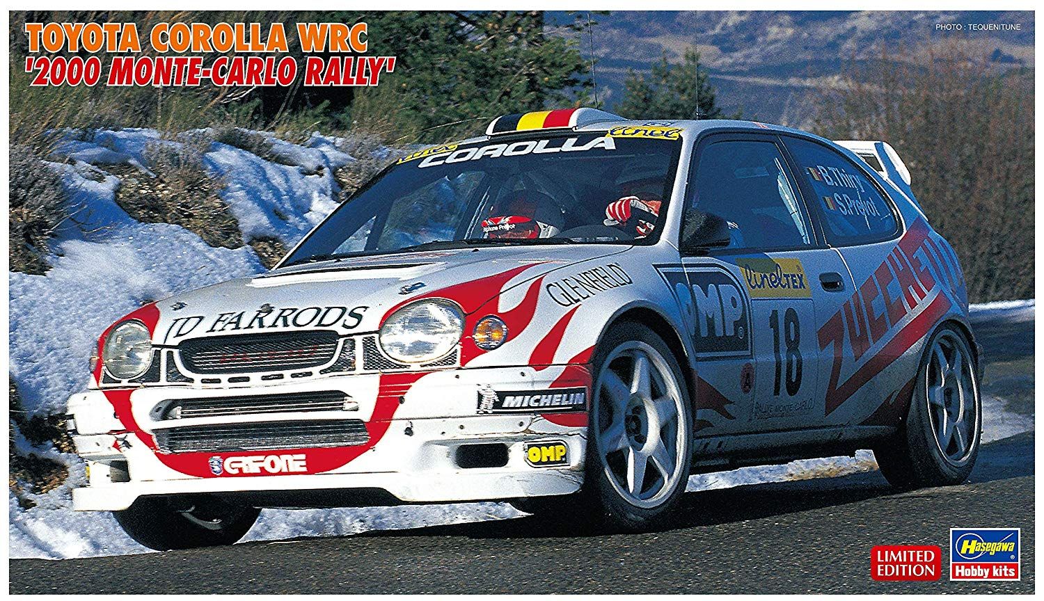 Hasegawa Toyota Corolla WRC `2000 Monte Carlo Rally` - BanzaiHobby