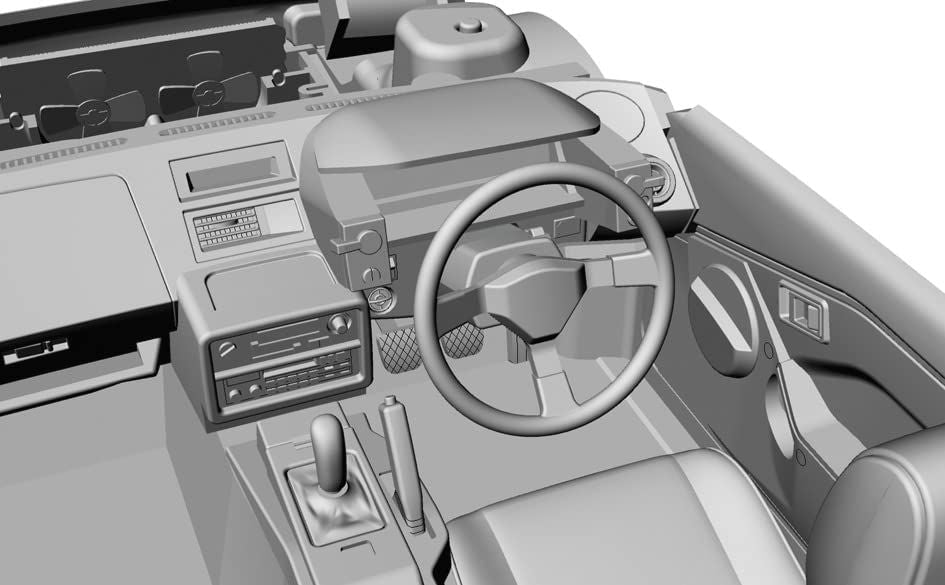 Hasegawa Toyota MR2 (AW11) Early G-Limited (Moon Roof) - BanzaiHobby