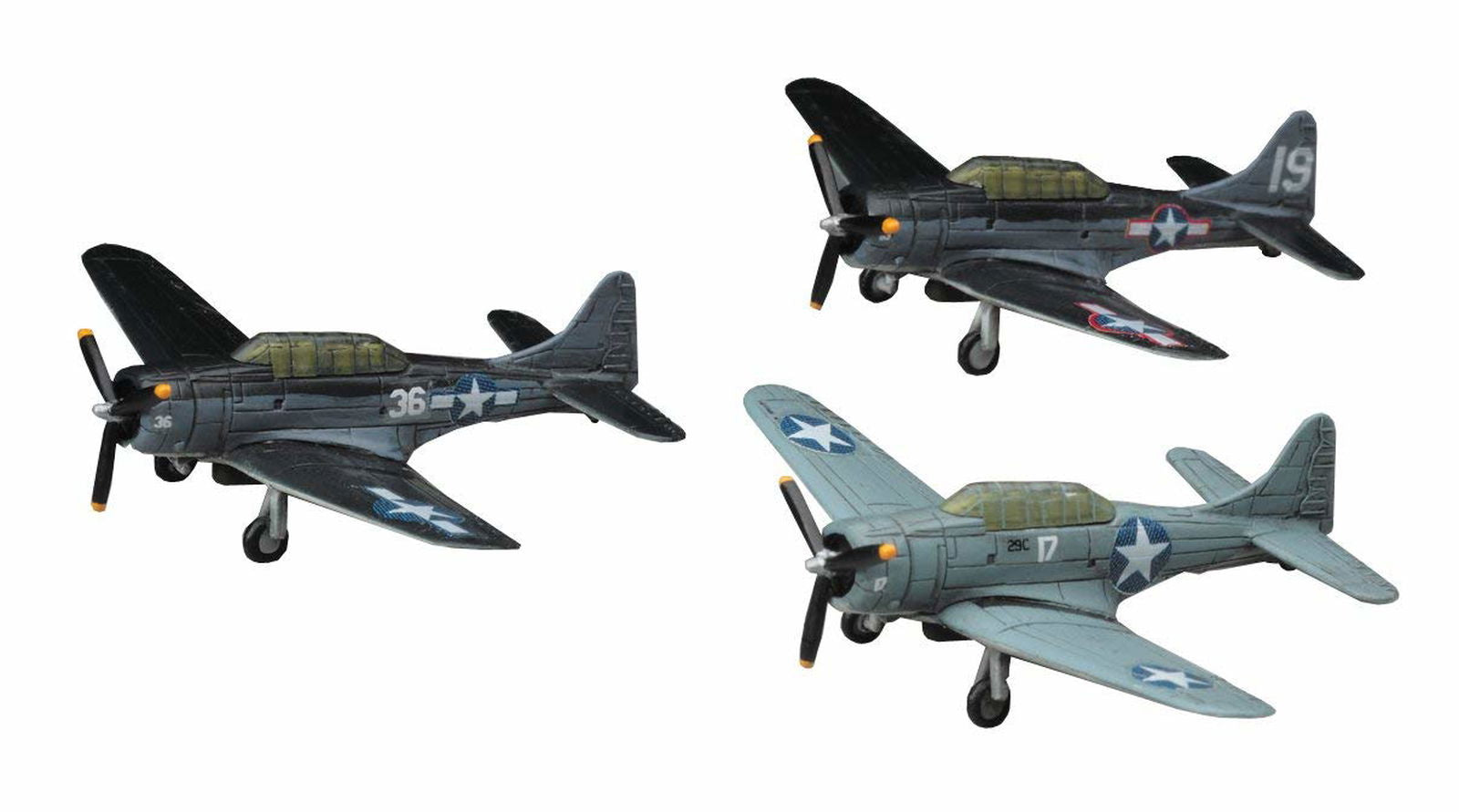 Hasegawa U.S. Navy Aircraft Carrier Carrier-Based Aircraft Set - BanzaiHobby