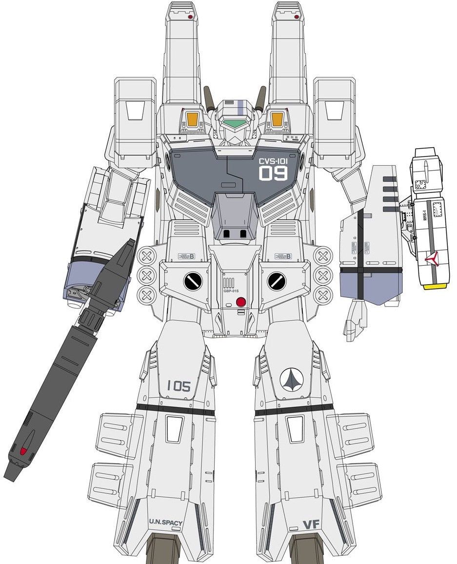 Hasegawa VF-1J Armored Valkyrie `Operation Bullseye Part2` - BanzaiHobby