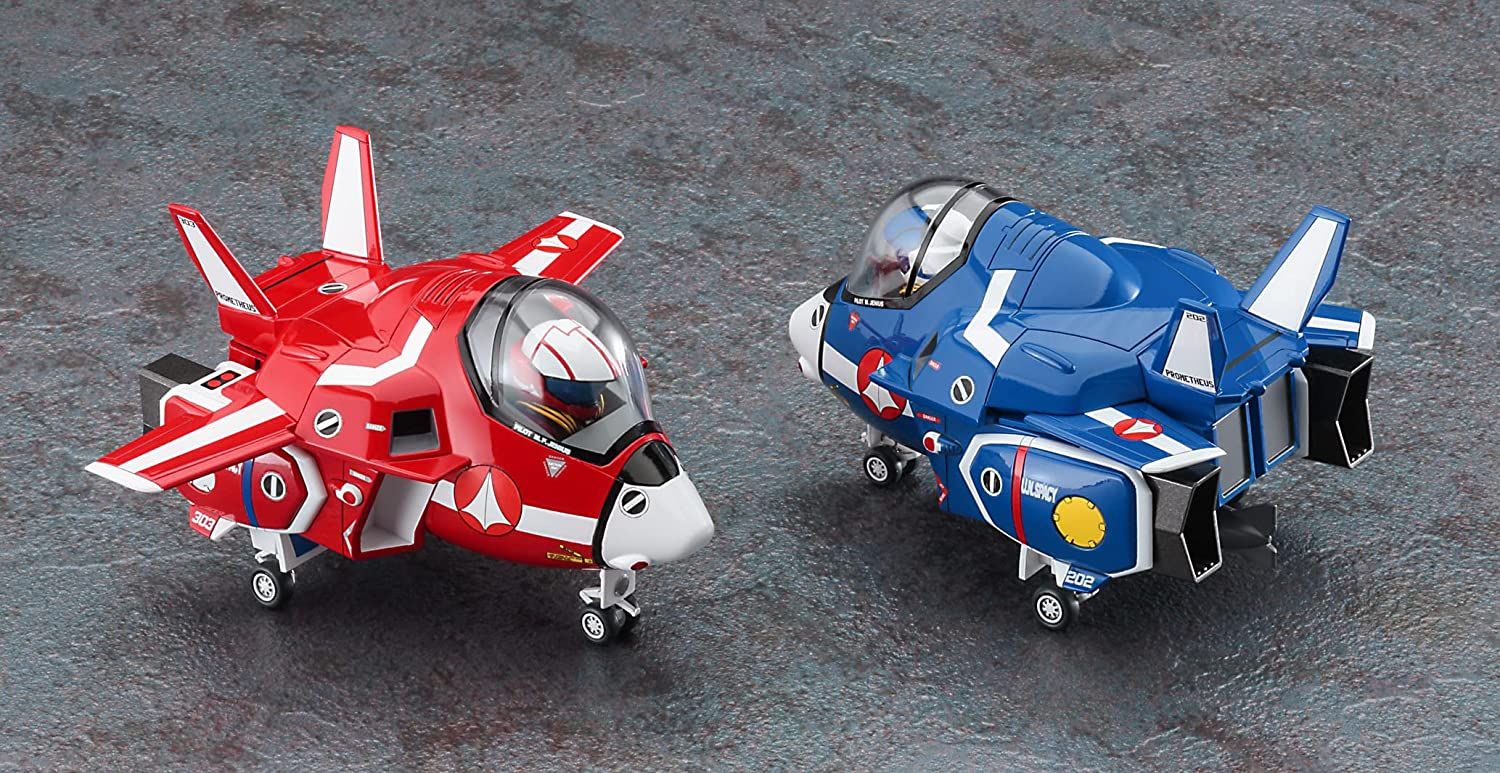 Hasegawa VF-1J Valkyrie `Max & Miria` (Egg Plane) - BanzaiHobby