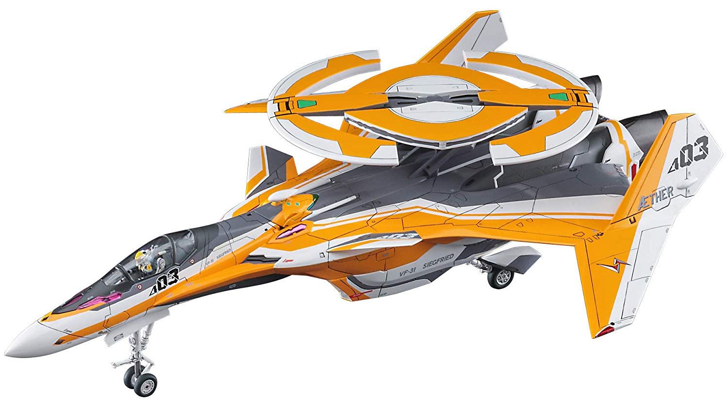 Hasegawa VF-31E Siegfried Chuck `Macross Delta` - BanzaiHobby