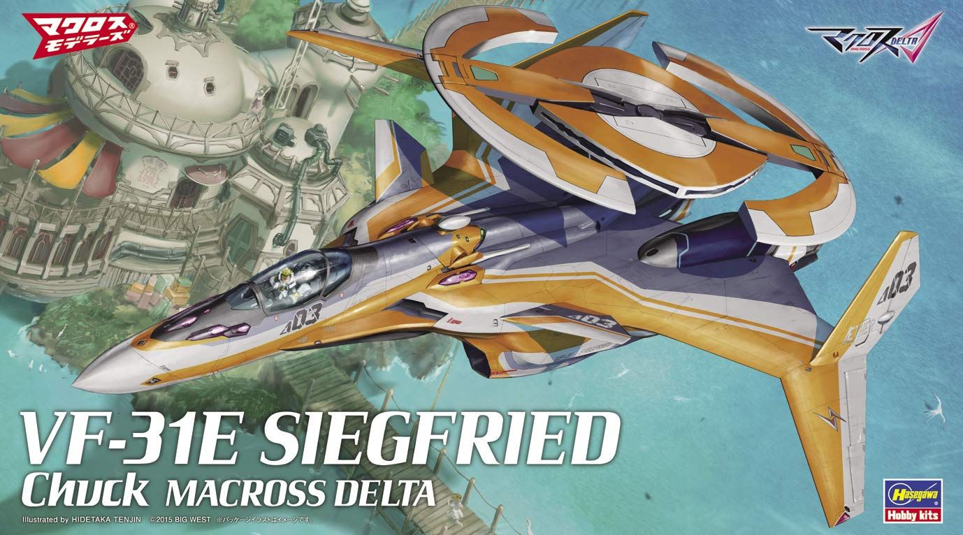 Hasegawa VF-31E Siegfried Chuck `Macross Delta` - BanzaiHobby