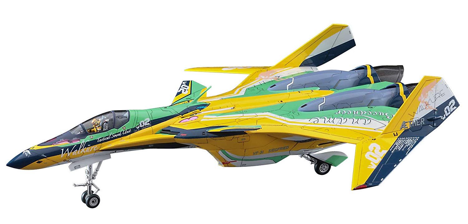 Hasegawa VF-31F Siegfried `Kaname Buccaneer Color` Macross Delta the Movi - BanzaiHobby