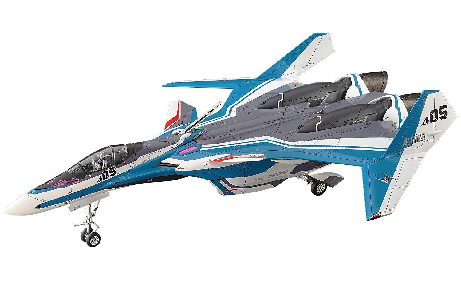 Hasegawa VF-31J Siegfried Hayate Custom Macross Delta - BanzaiHobby