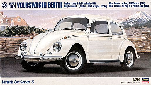 Hasegawa VOLKSWAGEN BEETLE ""1967"" - BanzaiHobby