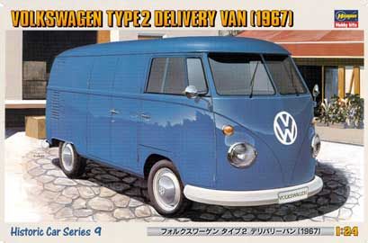 Hasegawa VOLKSWAGEN TYPE 2 DELIVERY VAN 1967 - BanzaiHobby