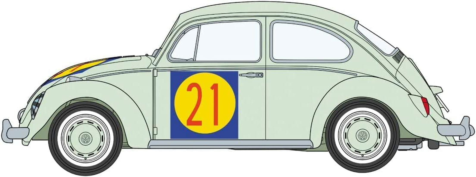 Hasegawa Volkswagen Beetle `1963 Nippon Grand Prix` - BanzaiHobby