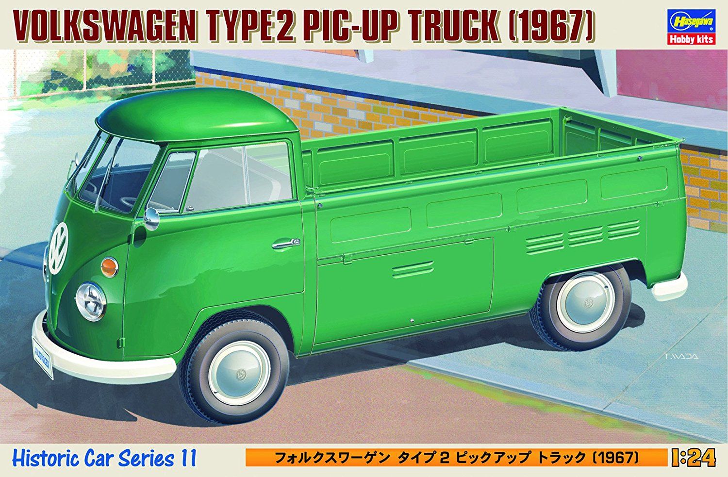 Hasegawa Volkswagen Type 2 Pick Up Truck 1967 - BanzaiHobby
