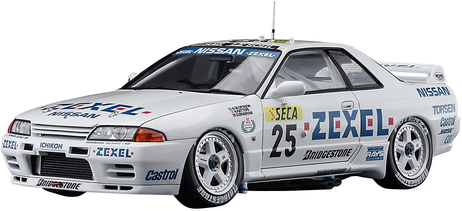 Hasegawa ZEXEL Skyline (Skyline GT-R BNR32 Gr.A 1991 24Houes of Spa Race - BanzaiHobby