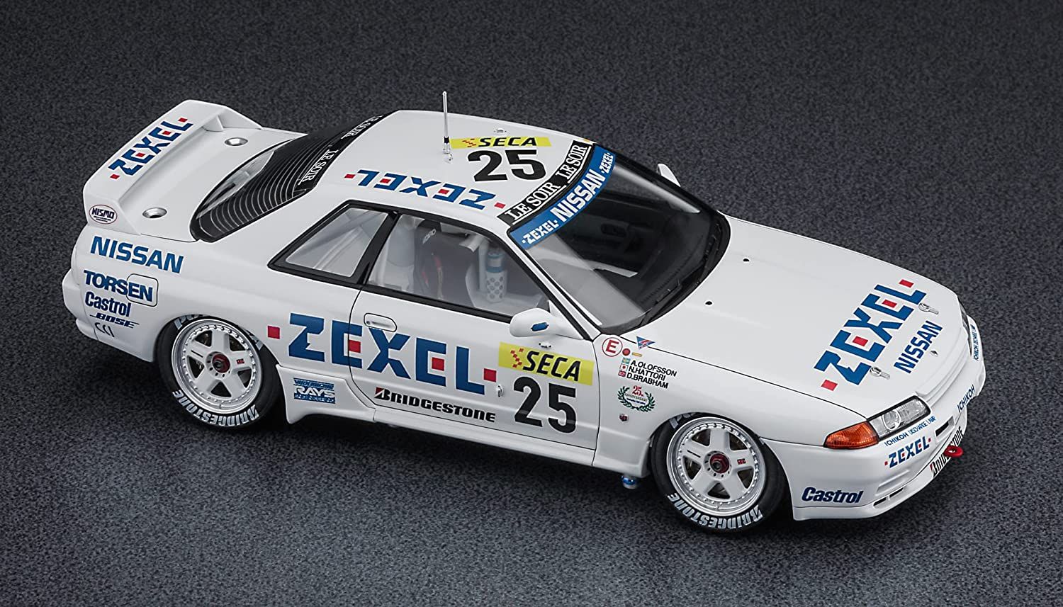 Hasegawa ZEXEL Skyline (Skyline GT-R BNR32 Gr.A 1991 24Houes of Spa Race - BanzaiHobby