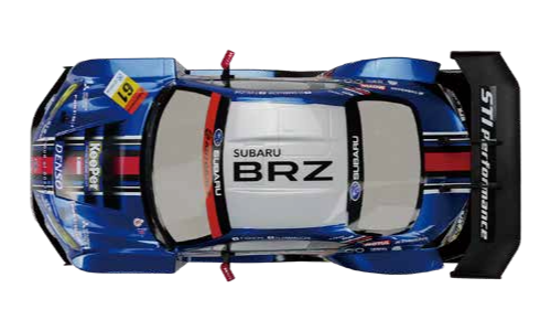 HiTEC 16463 1/10 SUBARU BRZ GT300 Painted Body Set - BanzaiHobby