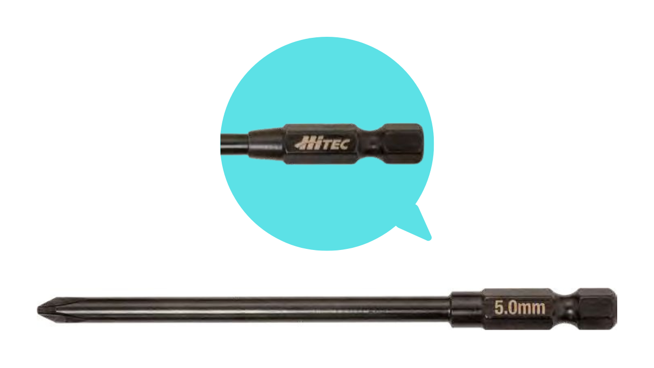 HiTEC HMJPT-PB50 Phillips bit 5.0mm
