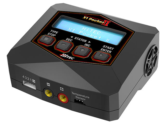 HiTEC 44306-BLK X1 Pocket II - BanzaiHobby