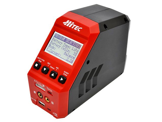 Hitec 44251 multi charger X1 RED - BanzaiHobby