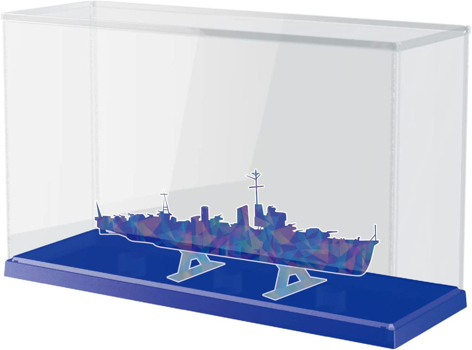 Hobby Base K105MB Model Cover Plus Super Long Clear Marine Blue - BanzaiHobby