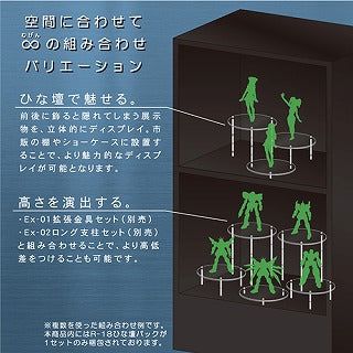 Hobby Base Model Base Round-18 Terraced Pack Thickness 4mm Plate - BanzaiHobby