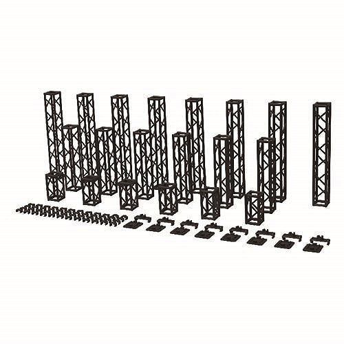Hobby Base PPC-K38BK Truss Set Black - BanzaiHobby