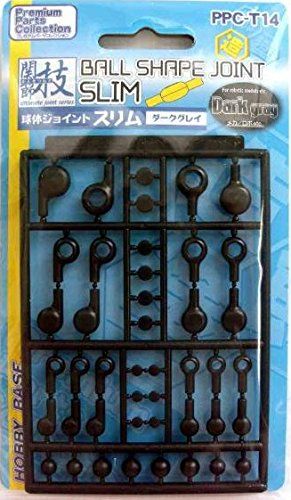 Hobby Base PPC-Tn14 Ultimate Joint Series Sphere Joint Slim (Dark Grey) - BanzaiHobby