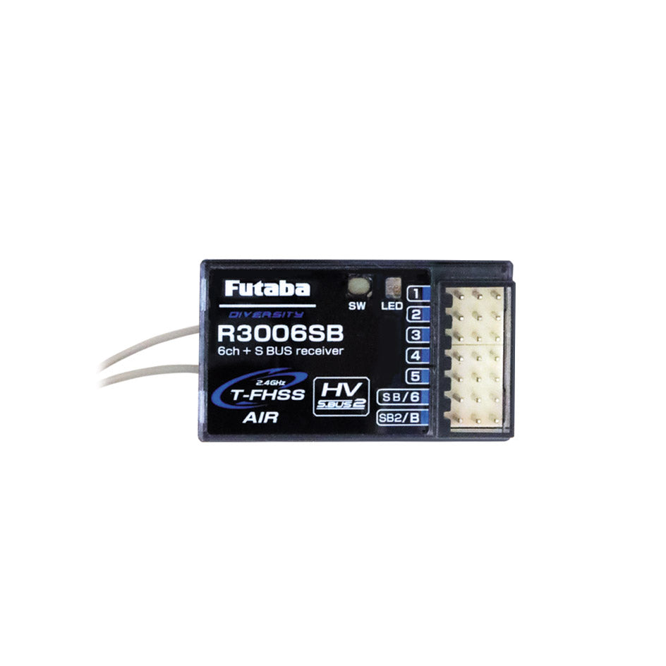 Futaba 107074-3 R3006SB T-FHSS AIR 6K standard receiver for air - BanzaiHobby