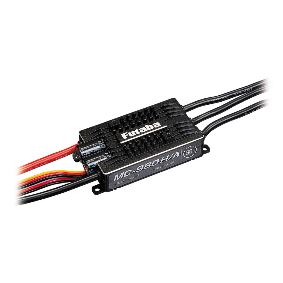 Futaba 107272 MC-980H/A ESC for airplanes and helicopters - BanzaiHobby