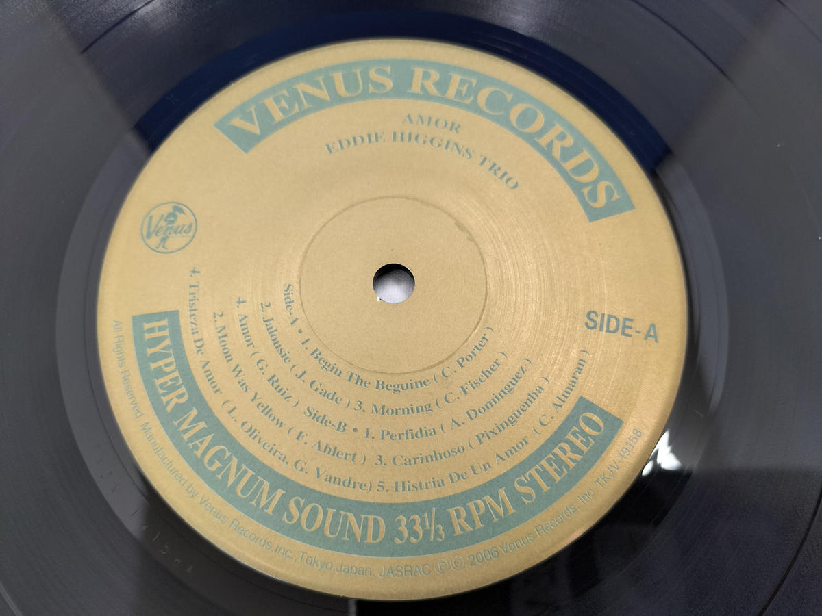 VENUS RECORDS Eddie Higgins Trio / Amor TKJV-19158