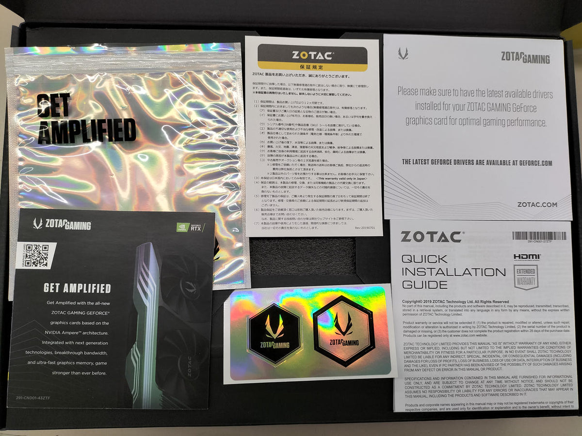 ZOTAC GAMING Graphics Board: ZT-3080-10G-OC