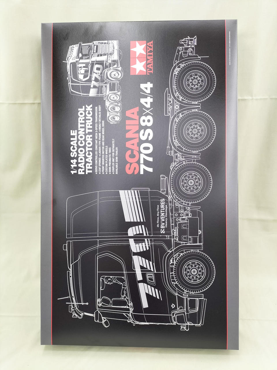 TAMIYA Trailer Head Scania 770S 1/14 Scale - Banzai Thrifting | BanzaiHobby
