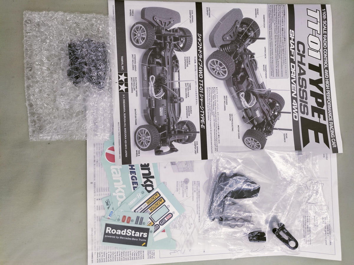 TAMIYA Racing Track Mercedes-Benz TT-01 - Banzai Thrifting | BanzaiHobby