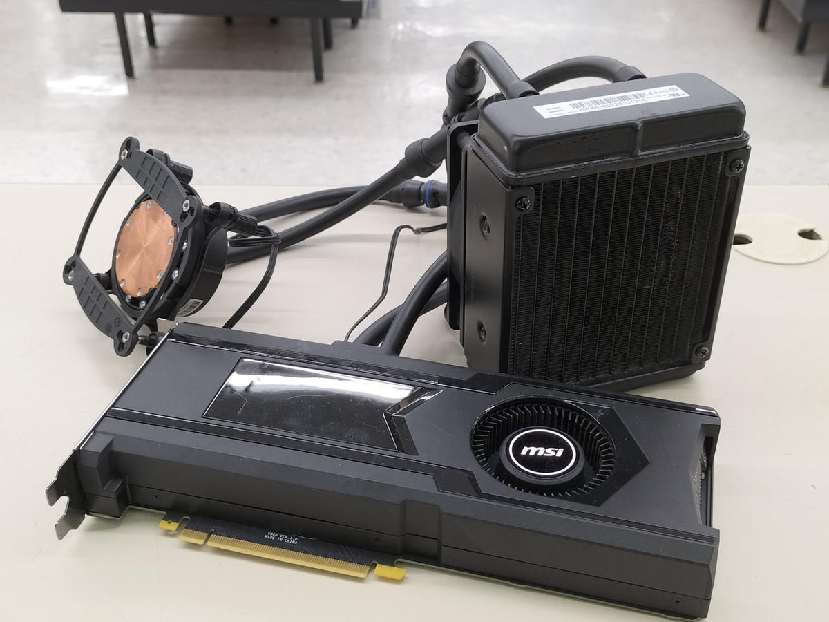 MSI Graphics Board GTX1080TI HYDROGEN Water Cooling