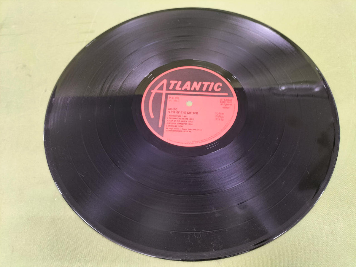ATLANTIC Record AC/DC / FLICK OF THE SWITCH