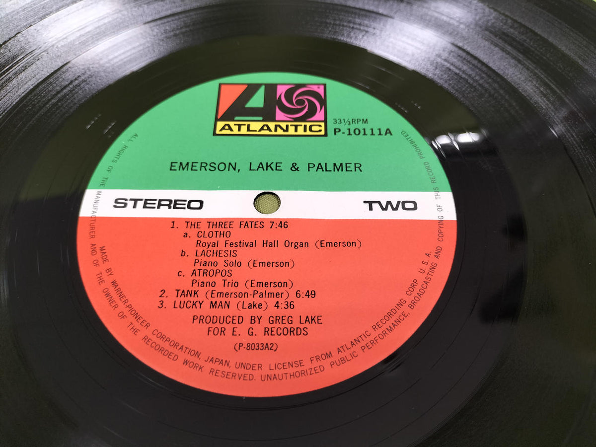 ATLANTIC Record ELP/Emerson, Lake & Palm