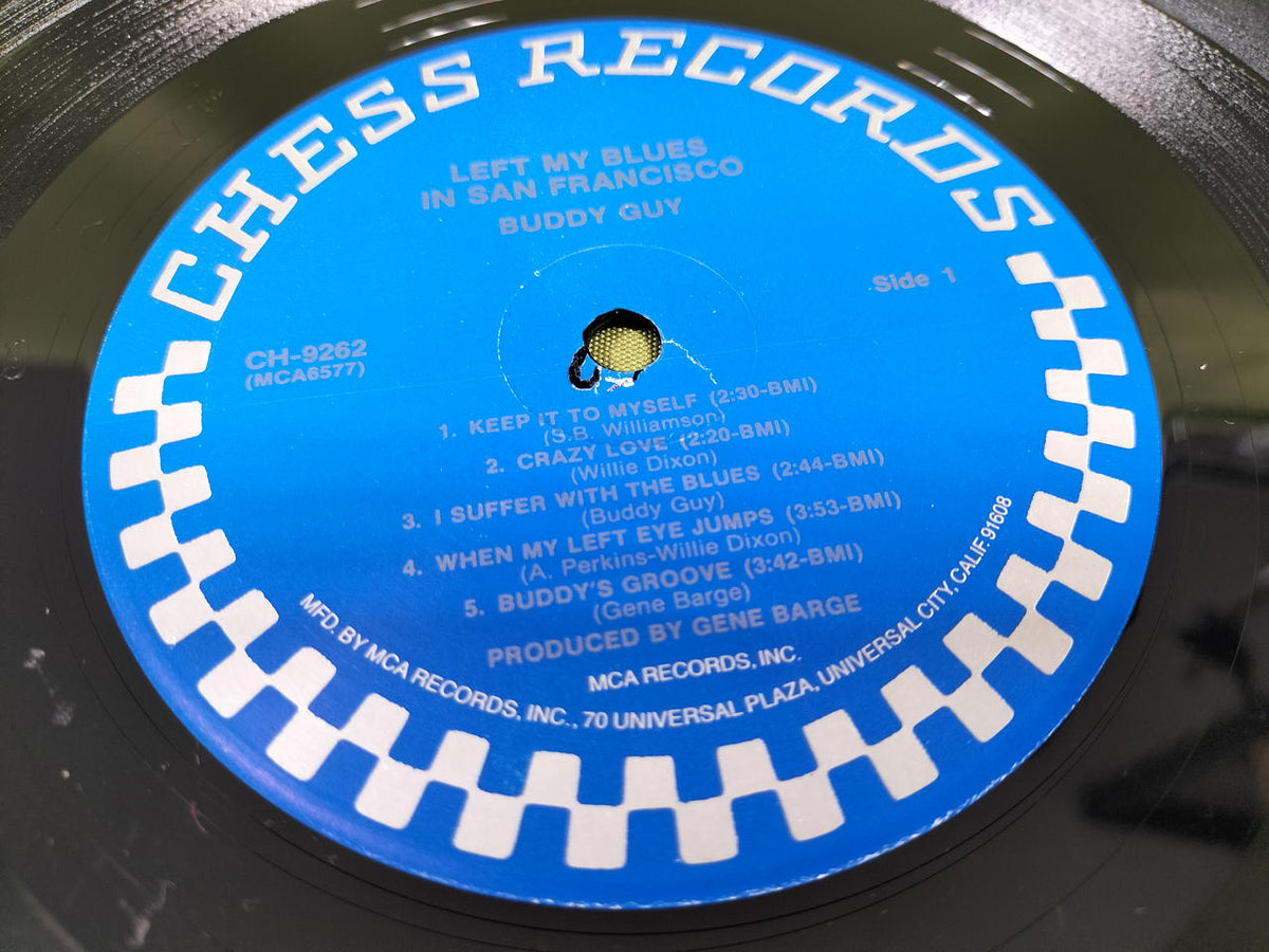 MCA RECORDS Record LEFT MY BLUES IN SAN FRANCISCO
