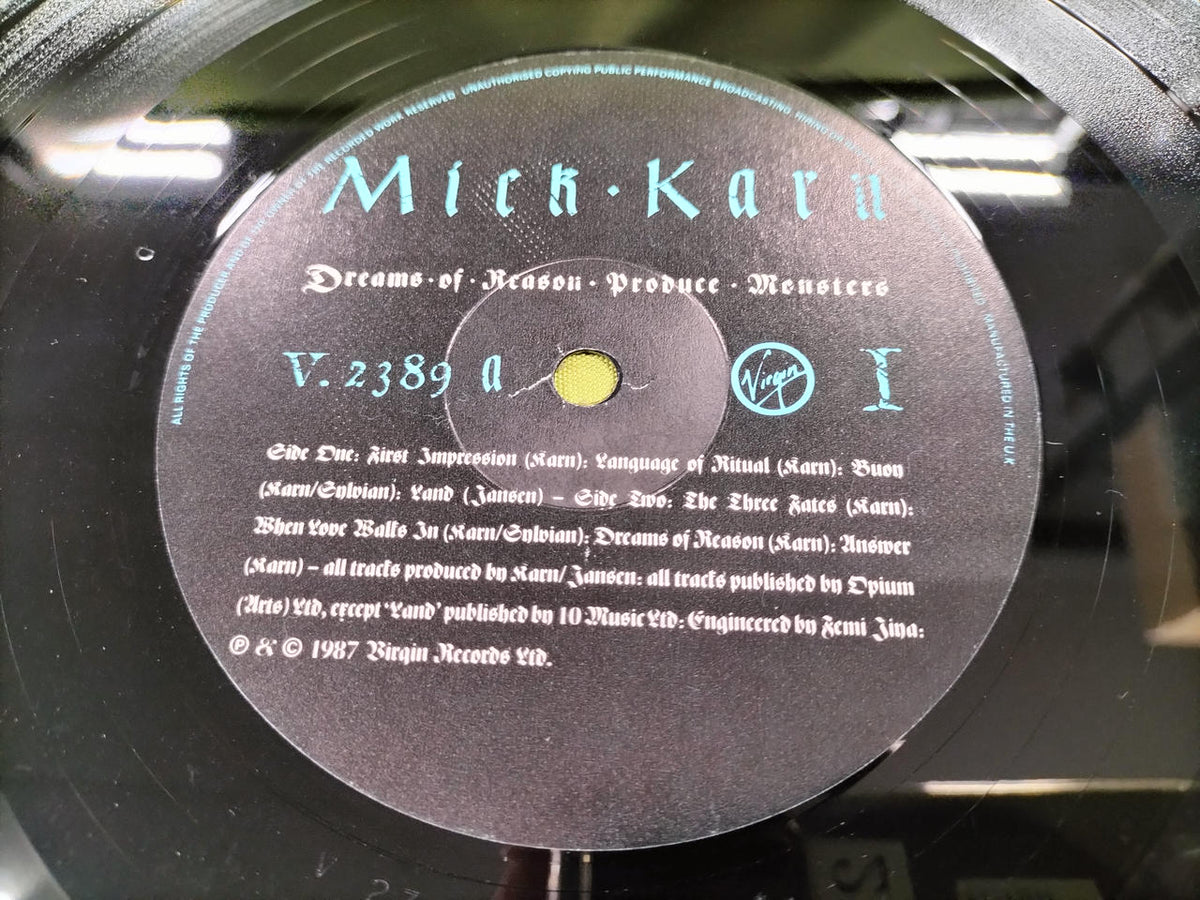 N/B Record: Mick Kahn / DREAMS OF REASON