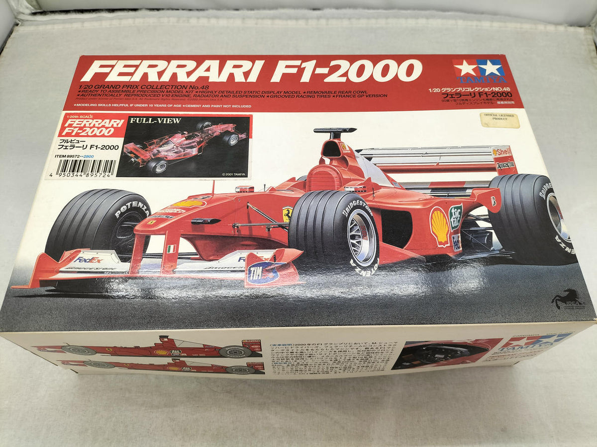 TAMIYA 1/20 Grand Prix Collection FERRARI F1-2000 - Banzai Thrifting | BanzaiHobby