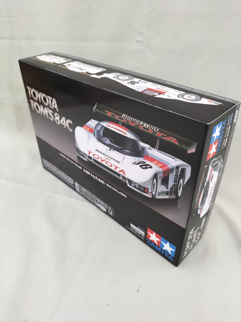 TAMIYA Toyota TOM'S 84C Full Display Model Sports Car Series No.289 - Banzai Thrifting | BanzaiHobby