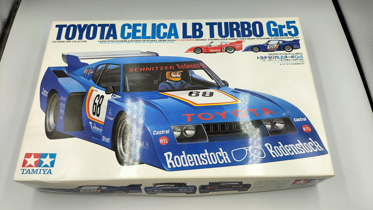 TAMIYA 1/20 Grand Prix Collection NO.9 Toyota Celica LB Turbo Gr.5 - Banzai Thrifting | BanzaiHobby