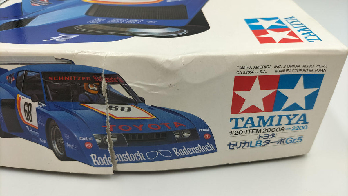 TAMIYA 1/20 Grand Prix Collection NO.9 Toyota Celica LB Turbo Gr.5 - Banzai Thrifting | BanzaiHobby
