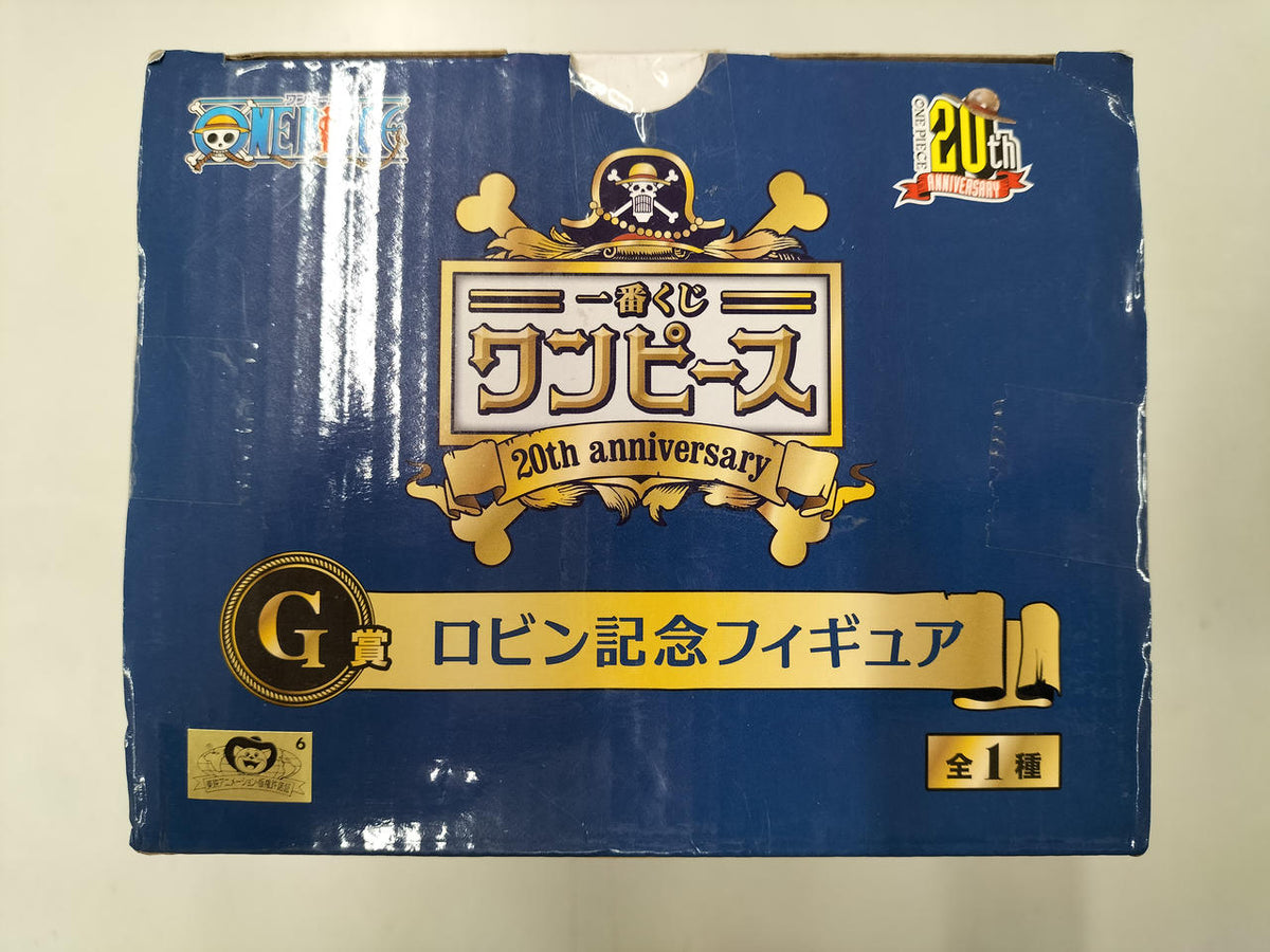 BANPRESTO Ichiban Kuji One Piece 20TH ANNINVERSARY Prize G Robin Commemorative Figure - Banzai Thrifting | BanzaiHobby