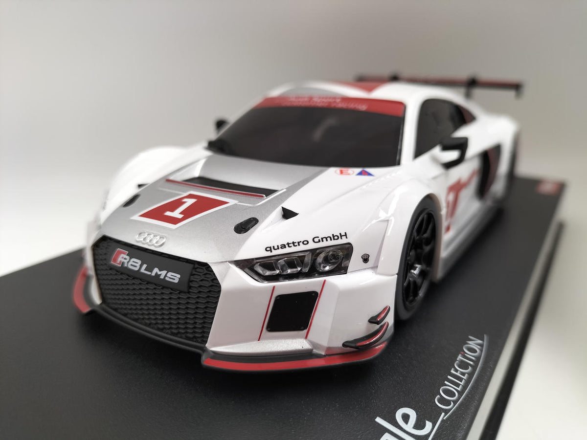 KYOSHO AUTO SCALE AUDI R8 LMS 2015 WHITE - Banzai Thrifting | BanzaiHobby