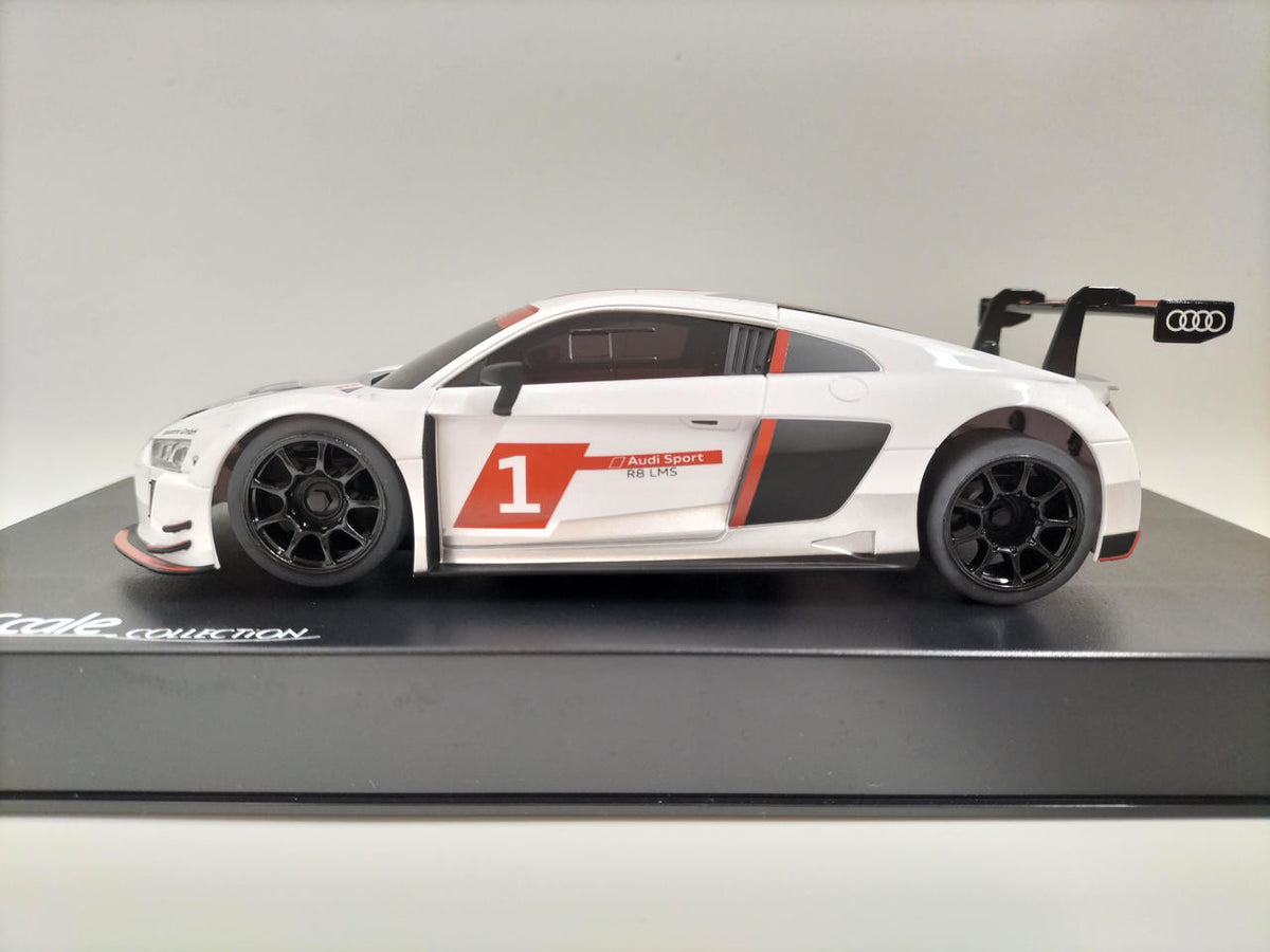 KYOSHO AUTO SCALE AUDI R8 LMS 2015 WHITE - Banzai Thrifting | BanzaiHobby