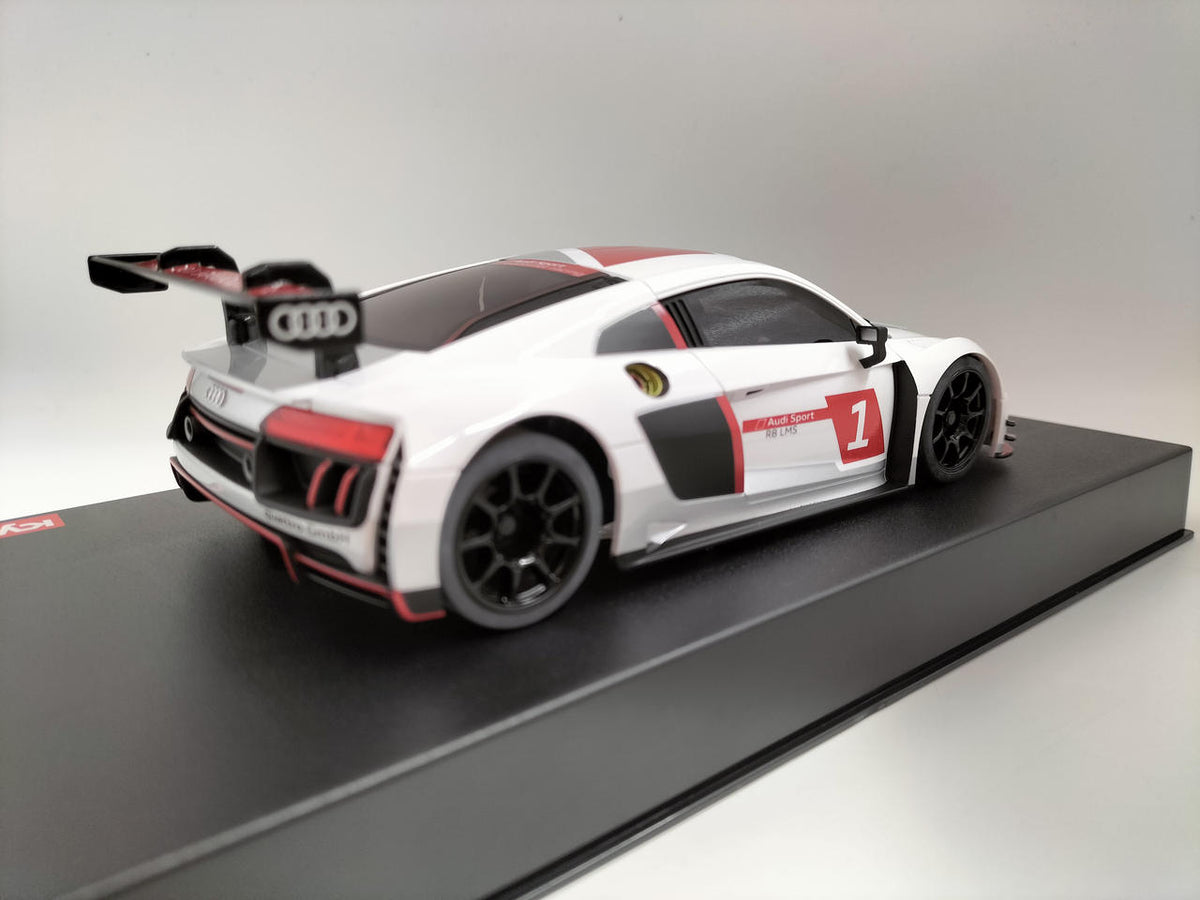 KYOSHO AUTO SCALE AUDI R8 LMS 2015 WHITE - Banzai Thrifting | BanzaiHobby