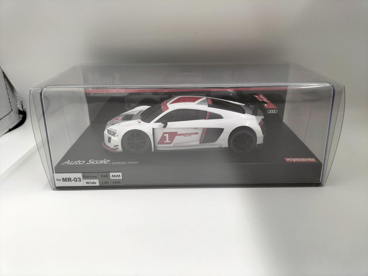KYOSHO AUTO SCALE AUDI R8 LMS 2015 WHITE - Banzai Thrifting | BanzaiHobby